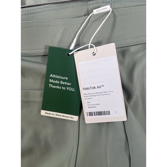 High Waisted Button Multiple Pockets Straight Leg Casual Pants Size Large NWT - Picture 5 of 9